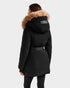 RUDSAK MODA Down Puffer With Faux Fur Womens Apparel